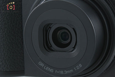 【中古】RICOH リコー GR III コンパクトデジタルカメラ シャッター回数僅少