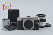 【中古】PENTAX ペンタックス Q7 ズームレンズキット シルバー シャッター回数僅少