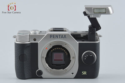 【中古】PENTAX ペンタックス Q7 ズームレンズキット シルバー シャッター回数僅少