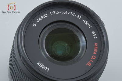 【中古】Panasonic パナソニック LUMIX G VARIO 14-42mm f/3.5-5.6 ASPH. MEGA O.I.S. H-FS014042