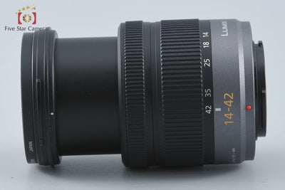 【中古】Panasonic パナソニック LUMIX G VARIO 14-42mm f/3.5-5.6 ASPH. MEGA O.I.S. H-FS014042