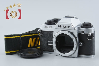 【中古】Nikon ニコン FG-20 シルバー フィルム一眼レフカメラ