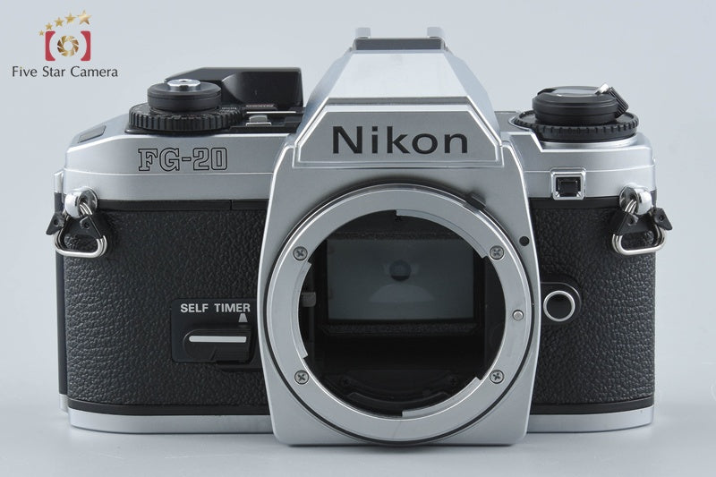 中古】Nikon ニコン FG-20 シルバー フィルム一眼レフカメラ – Five