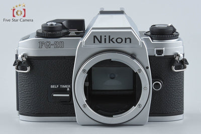 【中古】Nikon ニコン FG-20 シルバー フィルム一眼レフカメラ