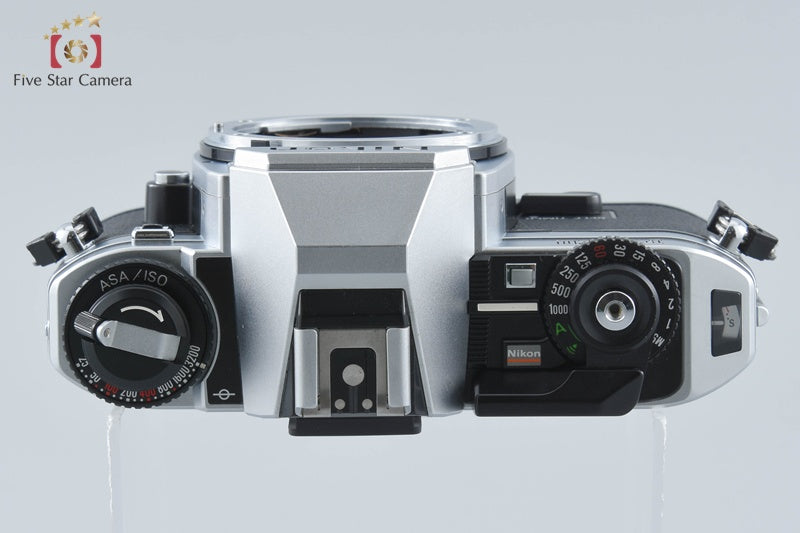Nikon FG-20 フィルム一眼レフカメラ 本体 中古】Nikon ニコン FG-20 シルバー フィルム一眼レフカメラ – Five