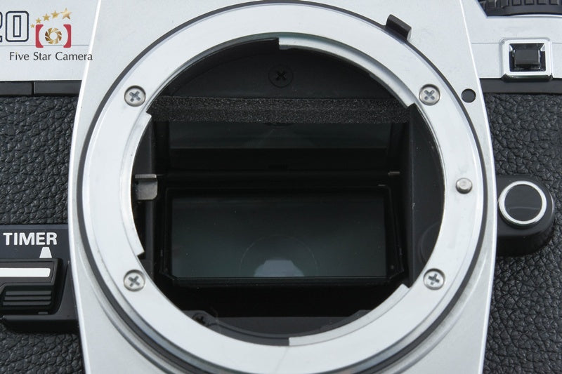中古】Nikon ニコン FG-20 シルバー フィルム一眼レフカメラ – Five
