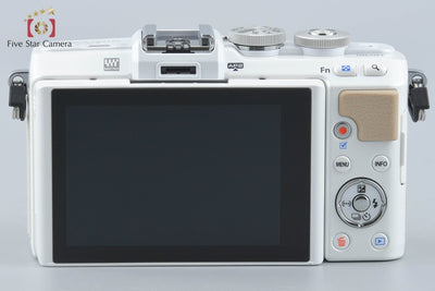 【中古】OLYMPUS オリンパス PEN Lite E-PL7 ホワイト ミラーレス一眼カメラ シャッター回数僅少