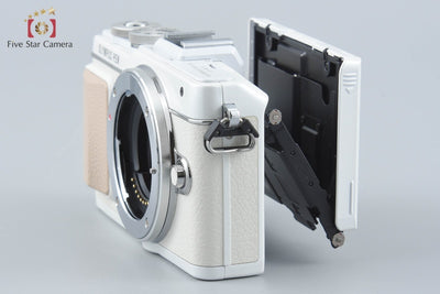 【中古】OLYMPUS オリンパス PEN Lite E-PL7 ホワイト ミラーレス一眼カメラ シャッター回数僅少