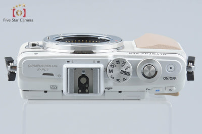 【中古】OLYMPUS オリンパス PEN Lite E-PL7 ホワイト ミラーレス一眼カメラ シャッター回数僅少