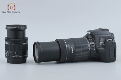 【中古】Canon キヤノン EOS Kiss X10 ダブルズームキット シャッター回数僅少
