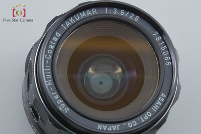 【中古】PENTAX ペンタックス SMC TAKUMAR 28mm f/3.5