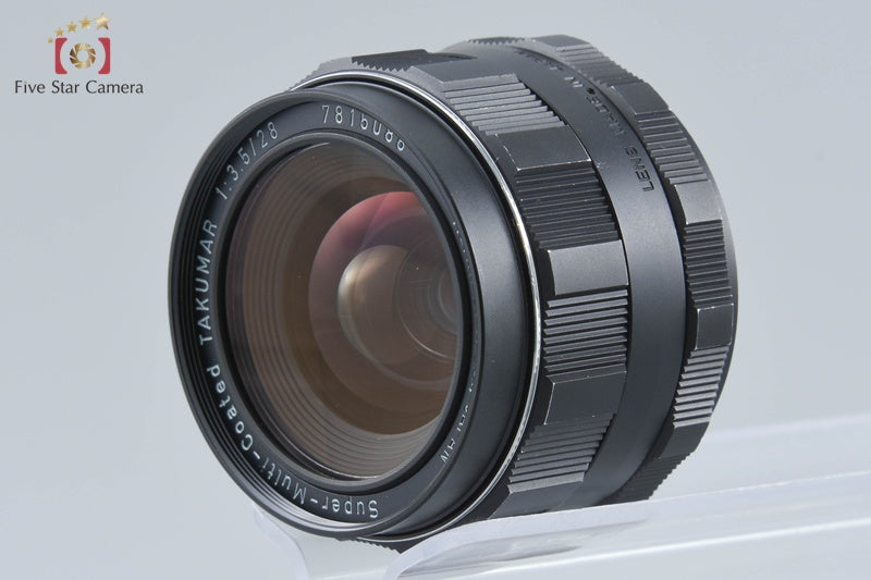 中古】PENTAX ペンタックス SMC TAKUMAR 28mm f/3.5 – Five Star