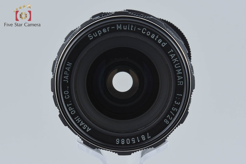 中古】PENTAX ペンタックス SMC TAKUMAR 28mm f/3.5 – Five Star