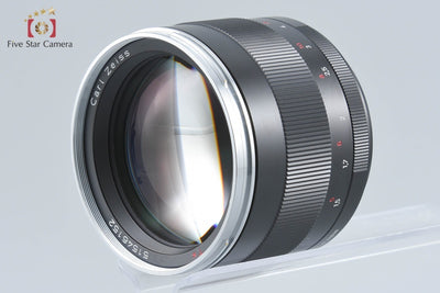 【中古】Carl Zeiss カールツァイス Planar 85mm f/1.4 ZE T* キヤノン用