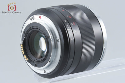 【中古】Carl Zeiss カールツァイス Planar 85mm f/1.4 ZE T* キヤノン用