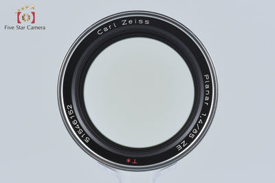 【中古】Carl Zeiss カールツァイス Planar 85mm f/1.4 ZE T* キヤノン用