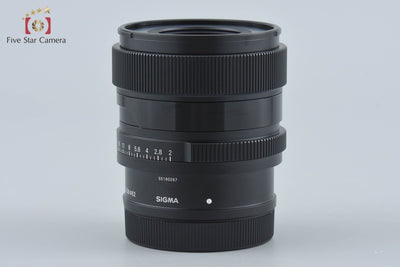 【中古】SIGMA シグマ 65mm f/2 DG DN Contemporary ライカLマウント用