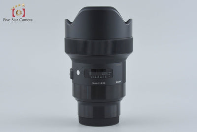 【中古】SIGMA シグマ Art 14mm f/1.8 DG HSM ソニーEマウント用