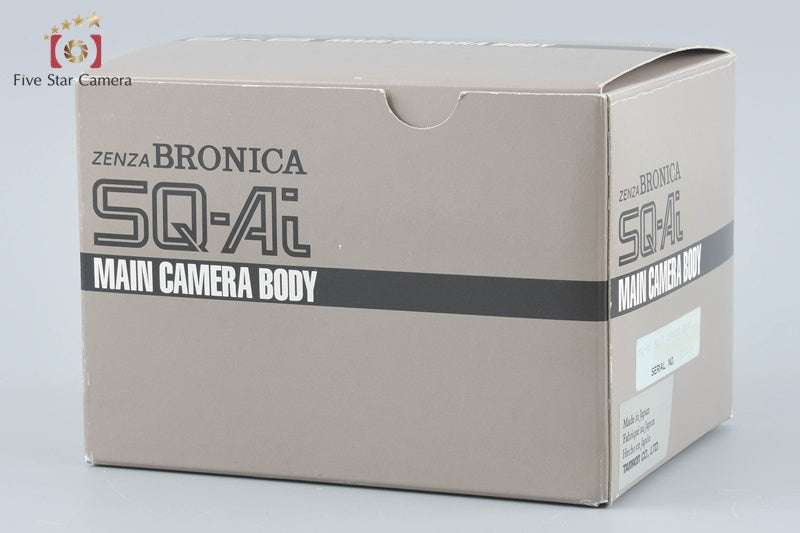 中古】ZENZA BRONICA ゼンザブロニカ SQ-Ai + ZENZANON-PS 80mm f/2.8