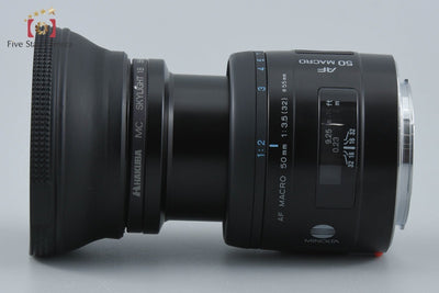 【中古】MINOLTA ミノルタ AF MACRO 50mm f/3.5 New
