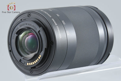 【中古】Canon キヤノン EF-M 18-150mm f/3.5-6.3 IS STM グラファイト