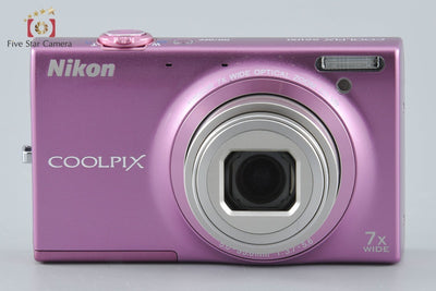 【中古】Nikon ニコン COOLPIX S6100 グロスピンク コンパクトデジタルカメラ