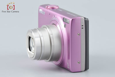【中古】Nikon ニコン COOLPIX S6100 グロスピンク コンパクトデジタルカメラ
