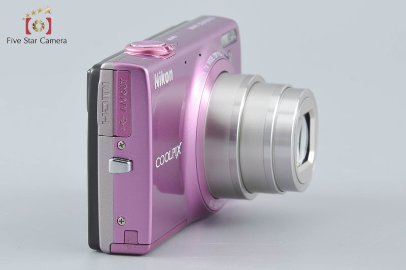中古】Nikon ニコン COOLPIX S6100 グロスピンク コンパクトデジタル