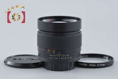 【中古】CONTAX コンタックス Carl Zeiss Planar 85mm f/1.4 T* MMJ