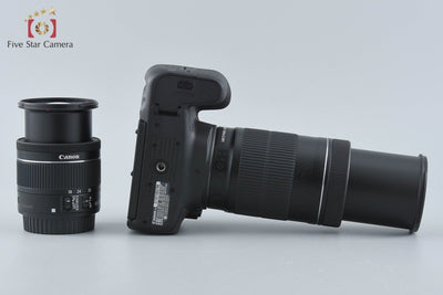 【中古】Canon キヤノン EOS Kiss X9i ダブルズームキット シャッター回数僅少