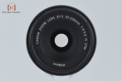 【中古】Canon キヤノン EF-S 55-250mm f/4-5.6 IS STM