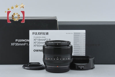 【中古】FUJIFILM 富士フイルム XF 35mm f/1.4 R 元箱付き
