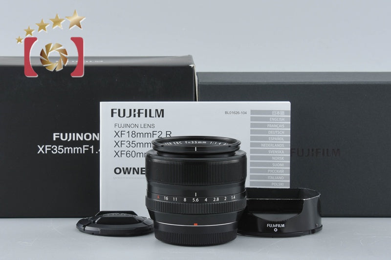 【中古】FUJIFILM 富士フイルム XF 35mm f/1.4 R 元箱付き