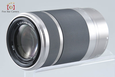 【中古】SONY ソニー E 55-210mm f/4.5-6.3 OSS SEL55210 シルバー
