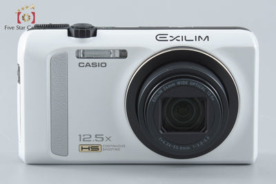 【中古】Casio カシオ EXILIM EX-ZR200 ホワイト コンパクトデジタルカメラ