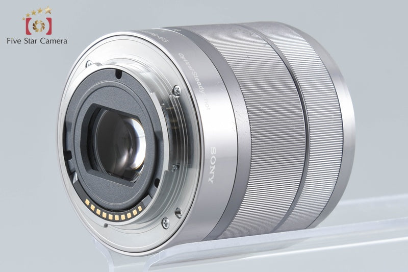 中古】SONY ソニー E 18-55mm f/3.5-5.6 OSS SEL1855 シルバー – Five