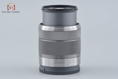 【中古】SONY ソニー E 18-55mm f/3.5-5.6 OSS SEL1855 シルバー