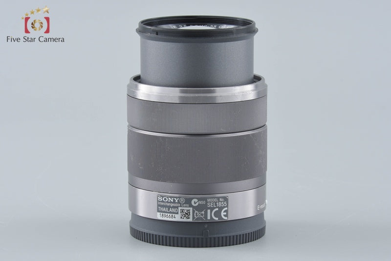 中古】SONY ソニー E 18-55mm f/3.5-5.6 OSS SEL1855 シルバー – Five
