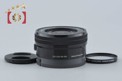 【中古】SONY ソニー E PZ 16-50mm f/3.5-5.6 OSS SELP1650 ブラック