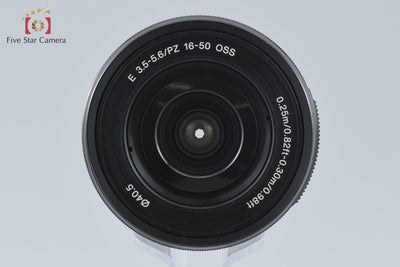 【中古】SONY ソニー E PZ 16-50mm f/3.5-5.6 OSS SELP1650 ブラック