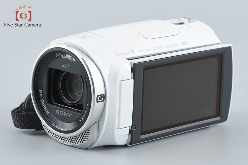 中古】SONY ソニー ハンディカム HDR-CX670 ホワイト デジタルビデオ