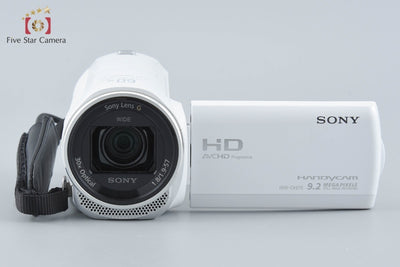 【中古】SONY ソニー ハンディカム HDR-CX670 ホワイト デジタルビデオカメラ 多言語対応