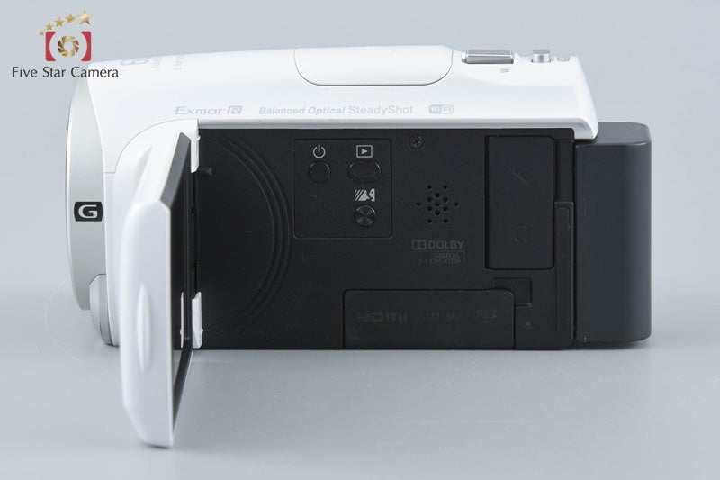 中古】SONY ソニー ハンディカム HDR-CX670 ホワイト デジタルビデオ