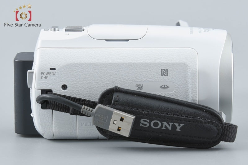 中古】SONY ソニー ハンディカム HDR-CX670 ホワイト デジタルビデオ