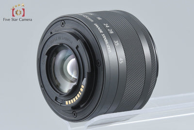 【中古】Canon キヤノン EF-M 15-45mm f/3.5-6.3 IS STM ブラック