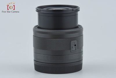【中古】Canon キヤノン EF-M 15-45mm f/3.5-6.3 IS STM ブラック
