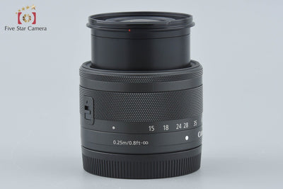【中古】Canon キヤノン EF-M 15-45mm f/3.5-6.3 IS STM ブラック