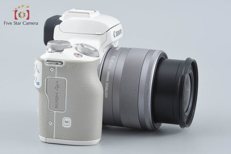 中古】Canon キヤノン EOS Kiss M EF-M 15-45 IS STM レンズキット