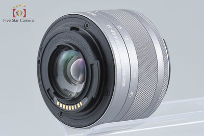 【中古】Canon キヤノン EOS Kiss M EF-M 15-45 IS STM レンズキット ホワイト シャッター回数僅少 元箱付き