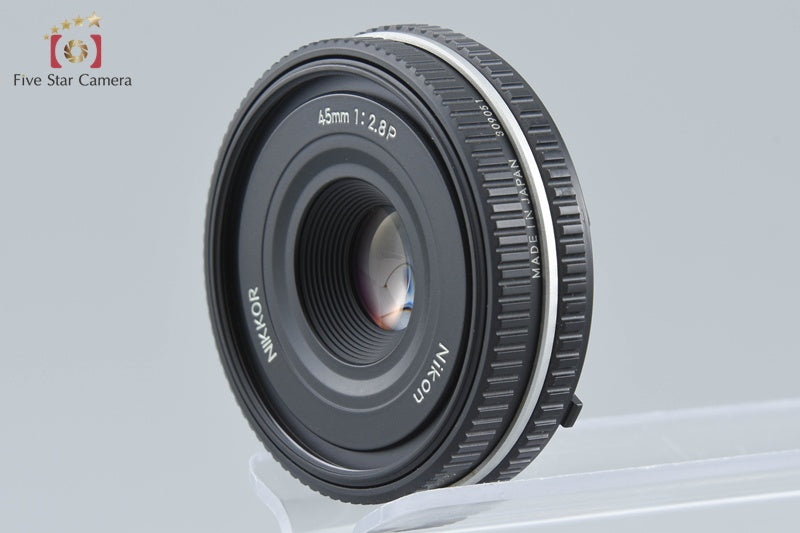 中古】Nikon ニコン Ai-S NIKKOR 45mm f/2.8 P ブラック – Five Star
